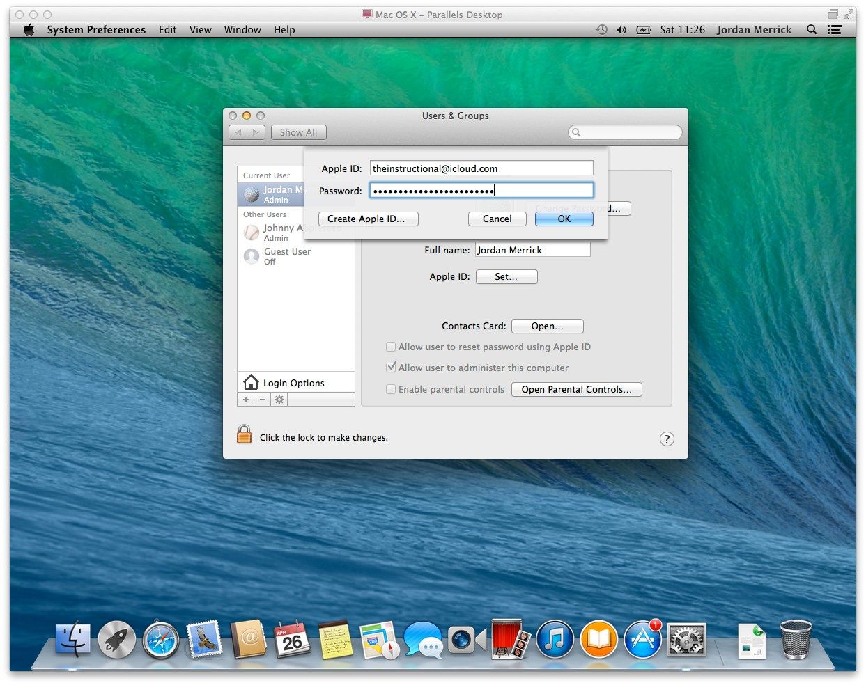 get my mac to stop asking me for icloud password?